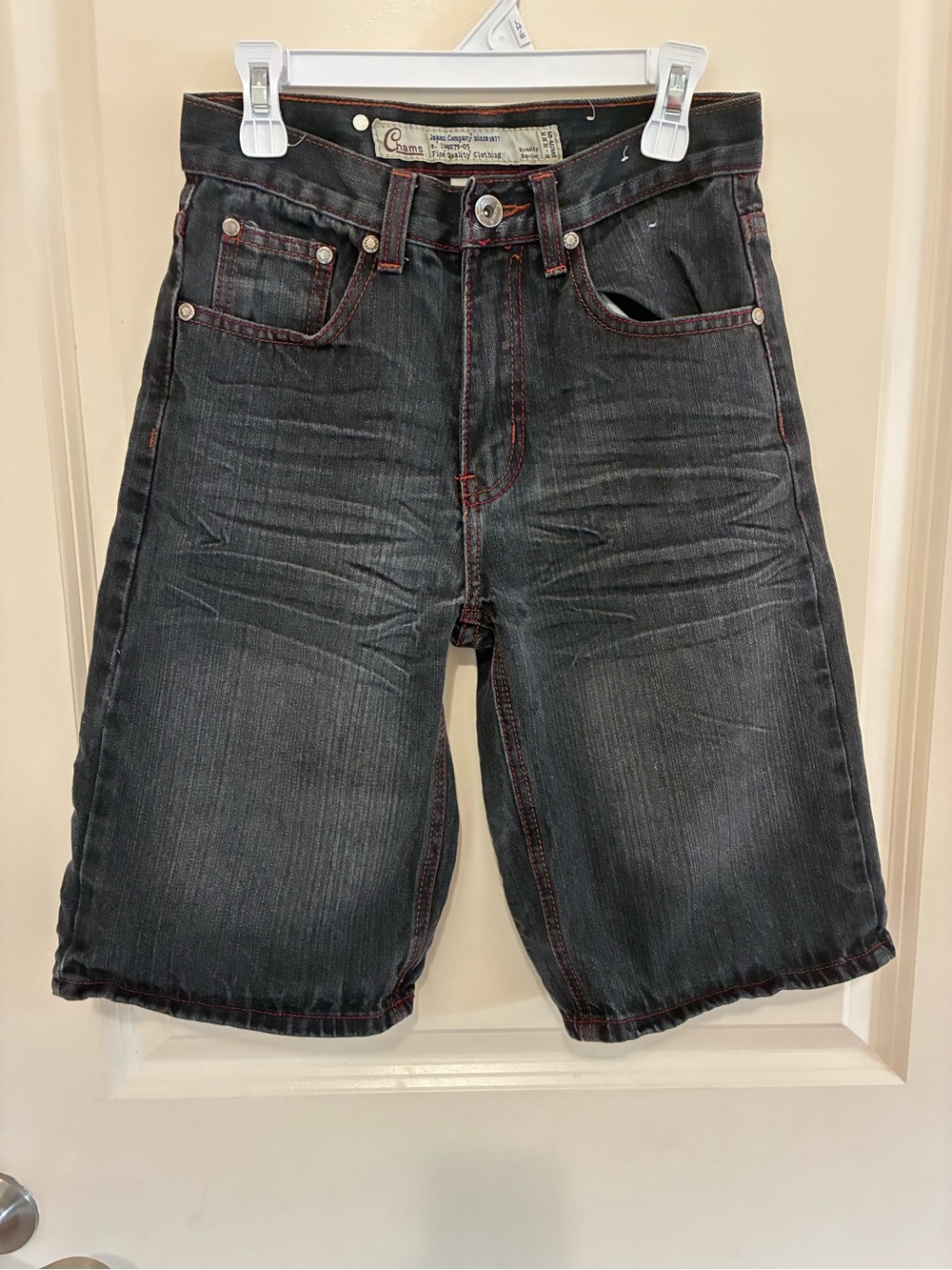 Chams vintage Y2K shorts with styled pockets